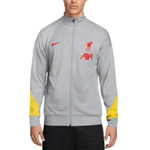 Футболка LiverpoolFC 24/25 Academy Pro Sweatshirt Soccer Jersey Men's Gray Nike, серый