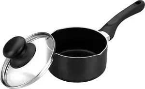 Кастрюля с носиком - антипригарное покрытие - 12 см - алюминий Markenlos