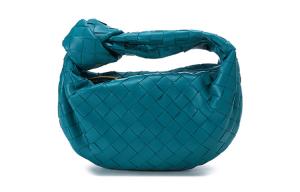 Bottega Veneta Кожаная мини-сумка JODIE женская утиная вода голубая