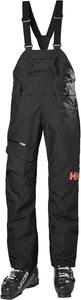 Helly-Hansen Powderqueen Bib Pant - Women's Snow Pant for Skiing, Waterproof, Insulated Winter Gear, 990 Black