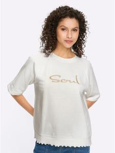 Толстовка цвета экрю Heine