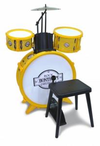 Bontempi, барабаны из 4-х частей с табуреткой