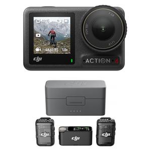 Экшн-камера DJI Osmo Action 4 Camera Standard Combo with Wireless Mic Kit