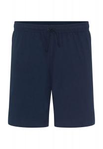 Мужские хлопковые шорты для сна обычного кроя AMMANN, темно-синий