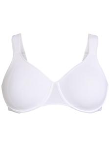Devoted by Zizzi Бюстгальтер Minimiser 'Lsanne' в белом цвете