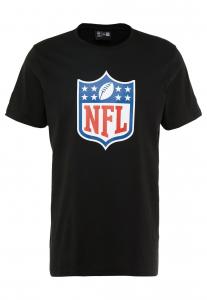 Принт на футболке Nfl Shield Back To Black Tee New Era, черный
