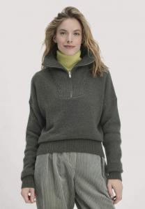 Джемпер Hessnatur MERINO, Tannengrün/Dark Green