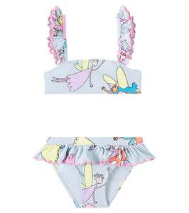 Печатный бикини Stella McCartney Kids, Celestino/Multicolor