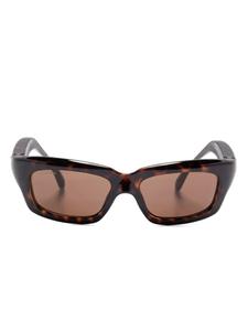 0385 солнцезащитные очки Balenciaga Eyewear, коричневый