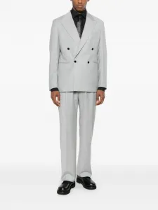 Двубортный пиджак Manuel Ritz, серый