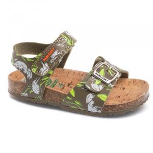 Детская горная обувь Pablosky, зеленый/хаки