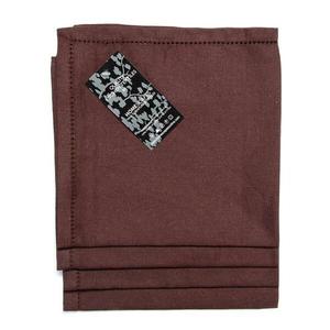 Салфетки из хлопчатобумажной ткани, набор из 4 шт. Homescapes, коричневый