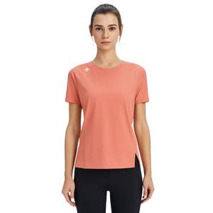 Женская футболка Regular Women's Training Series SS25 DESCENTE, коралл