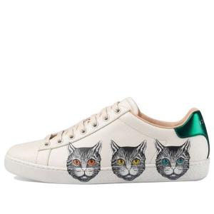 Кроссовки ace 'mystic cat' Gucci, белый