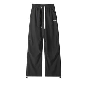 Повседневные брюки Unisex Moderate Straight Fit Jeep, pure черный