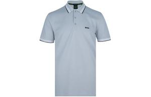 Футболка поло мужская серая HUGO BOSS