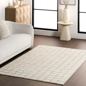 Ковер Eunice Modern Area Rug nuLOOM, 183 см, бежевый