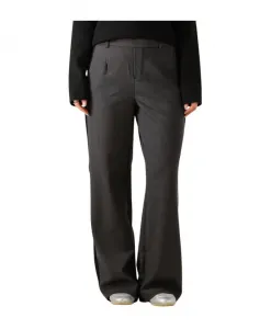 Широкие брюки Objlisa Object, серый