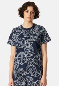 Футболка Schiesser Print T-shirt, Multicorol/Blue