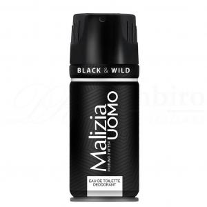 Malizia, Дезодорант Black&Wild, 150 мл