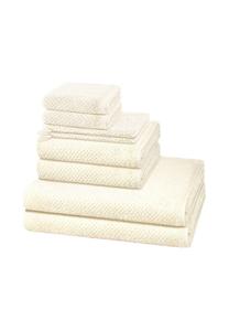 Набор полотенец Cawö Pure, 8 штук, белый