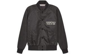 Детская куртка Fear Of God Essentials, цвет Black Iron