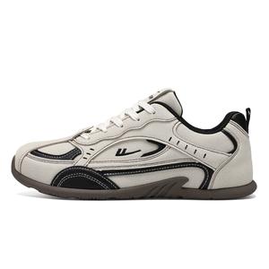 WARRIOR Армейские кроссовки немецкие низкие мужские устойчивые к истиранию с эффектом увеличения роста темно-бежевые черные, цвет Dark Beige Black