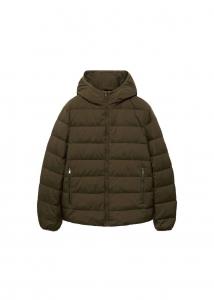Куртка межсезонная MANGO MAN Mirlo, оливковый