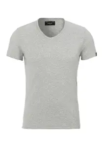 Футболка Replay с V-образным вырезом, серый