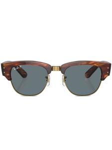 Солнцезащитные очки Mega Clubmaster черепаховой расцветки Ray-Ban, коричневый