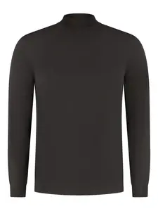 Свитер с высоким воротником Zanone, коричневый