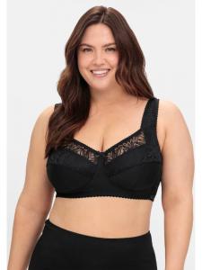 Бюстгальтер без косточек sheego, черный
