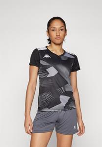 Футболка с принтом Kappa, черный