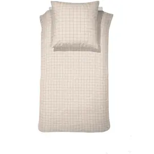 Постельное белье Золушка «Brecht», в клетку Cinderella, цвет offwhite