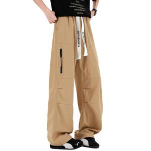 Повседневные брюки унисекс DANGERTIGER, Светлый хаки [Обычная посадка]