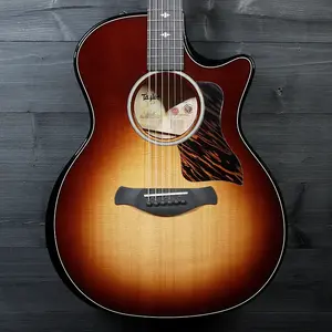 Taylor-guitars Акустико-электрогитара Taylor Builder’s Edition 514ce, цвет Kona Burst
