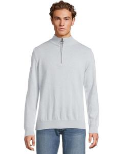 Свитер Barbour Cotton Half Zip Knitted Jumper, цвет Ocean Sky