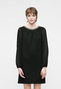 Платье VILA VICLARA DRESS, Black/Silver Coloured/Black