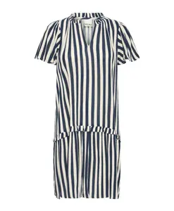 Платье в горошек и полоску, полное затмение Ichi, мультиколор