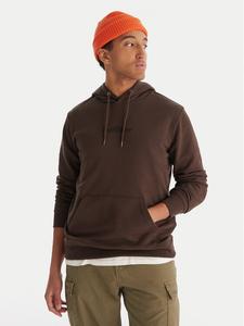 Свитшот regular fit Screen Fleece Fineline EQYFT05136 Quiksilver, коричневый