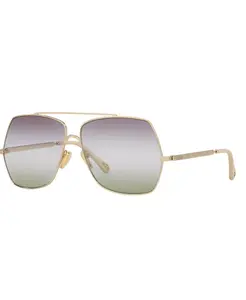 Женские солнцезащитные очки большого размера, CH0278S 6N000549 Chloe, золотой