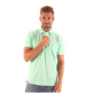 Поло с коротким рукавом Tommy Hilfiger MW0MW10765, зеленый