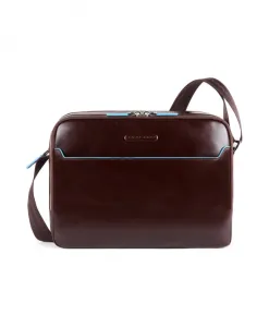 Сумка через плечо с двумя отделениями Piquadro, коричневый