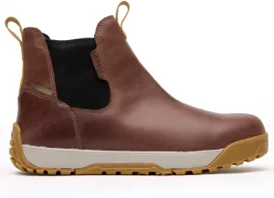 Мужские кожаные ботинки Xtratuf до щиколотки, коричневый