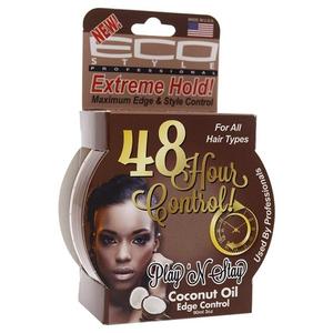 Гель Playn Stay Edge Control с кокосовым маслом 0,11 кг Ecoco