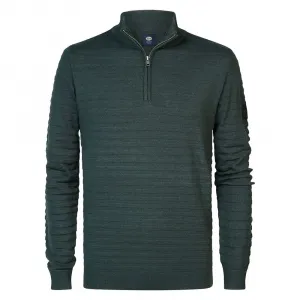 Свитер Petrol Industries M-3040-KWC220, зеленый