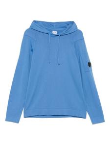 Толстовка с капюшоном и линзами C.P. Company, синий