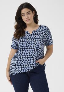 Футболка с принтом MELLA Kaffe Curve, черный