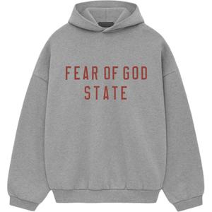 Толстовка с капюшоном из флиса ii Fear Of God Essentials, серый