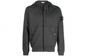 Толстовка мужская свинцово-серая Stone Island, серый